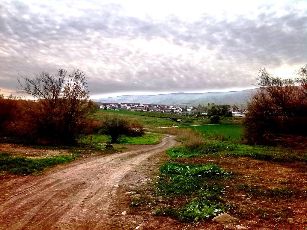 Jordan Valley One Room Apartment Menahemya Bagian luar foto